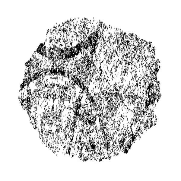 Beyaz arkaplanda soyut grunge siyah mürekkep lekesi