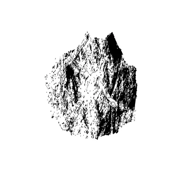 Siyah beyaz dokusunda sıkıntılı bir arka plan. soyut vektör illüstrasyonu.