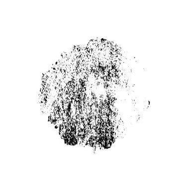 Soyut siyah nokta beyaz arkaplanda izole edilmiş. vektör illüstrasyonu