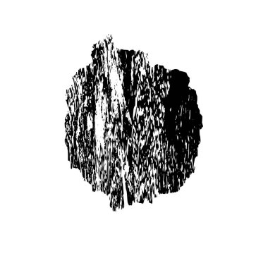 Soyut siyah nokta beyaz arkaplanda izole edilmiş. vektör illüstrasyonu