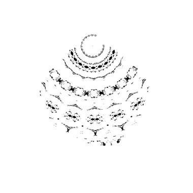 Soyut tek renkli arkaplan. Siyah ve beyaz vektör çizimi