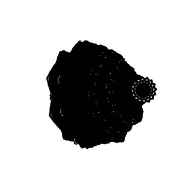 Soyut tek renkli arkaplan. Siyah ve beyaz vektör çizimi