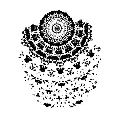 Soyut tek renkli arkaplan. Siyah ve beyaz vektör çizimi