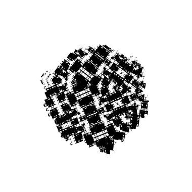 soyut pikselli arkaplan. monokrom dokusu. Siyah beyaz arka plan. kalıp arkaplanı 