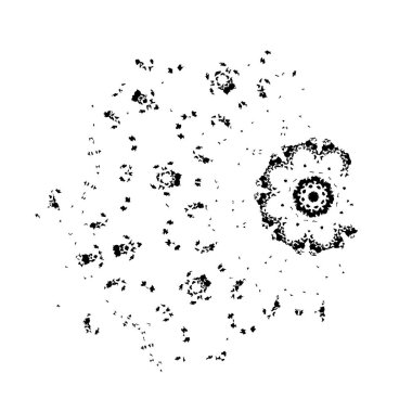 soyut pikselli arkaplan. monokrom dokusu. Siyah beyaz arka plan. kalıp arkaplanı 