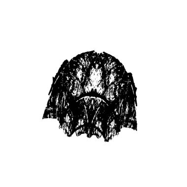 soyut pikselli arkaplan. monokrom dokusu. Siyah beyaz arka plan. kalıp arkaplanı 