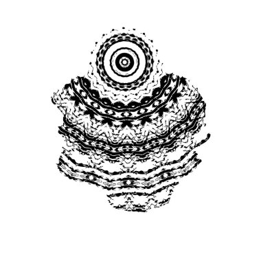 soyut pikselli arkaplan. monokrom dokusu. Siyah beyaz arka plan. kalıp arkaplanı 