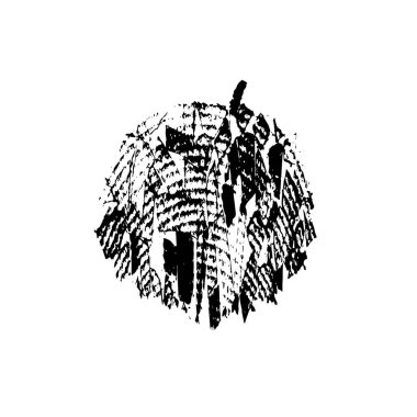 Grunge siyah ve beyaz kentsel vektör doku şablon. Karanlık dağınık toz sıkıntı arka plan kaplaması. Gürültü ve tahıl ile soyut noktalı, çizik, Vintage efekti oluşturmak kolay. Yaşlanma tasarım öğesi