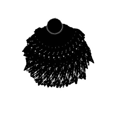 soyut siyah ve beyaz grunge şablonu, vektör illüstrasyonu