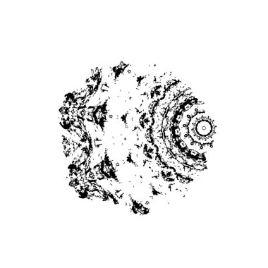 soyut siyah ve beyaz grunge şablonu, vektör illüstrasyonu