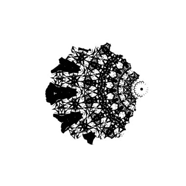 Soyut tek renkli arkaplan. Siyah ve beyaz vektör çizimi