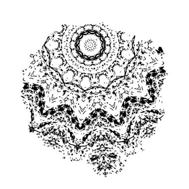 Soyut tek renkli arkaplan. Siyah ve beyaz vektör çizimi