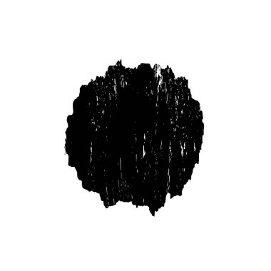 Soyut siyah nokta beyaz arkaplanda izole edilmiş. vektör illüstrasyonu