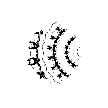 soyut siyah beyaz grunge yaratıcı arka plan