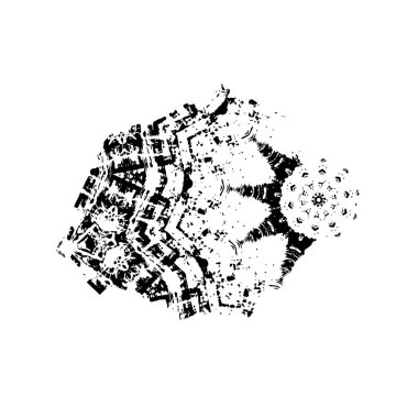 siyah ve beyaz grunge yaratıcı arka plan