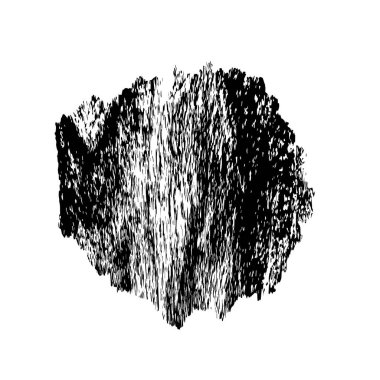 Soyut siyah nokta beyaz arkaplanda izole edilmiş. vektör illüstrasyonu