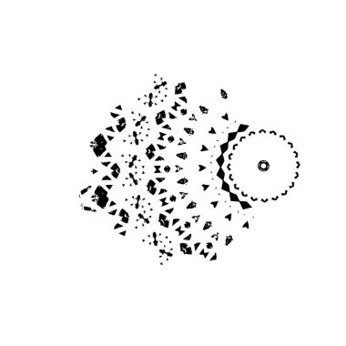 siyah ve beyaz monokrom arkaplan soyut doku 