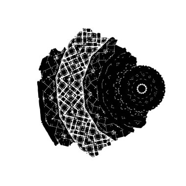 siyah ve beyaz monokrom arkaplan soyut doku 