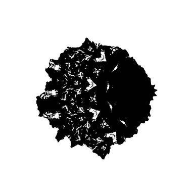  Soyut doku, siyah beyaz arkaplan. vektör illüstrasyonu   