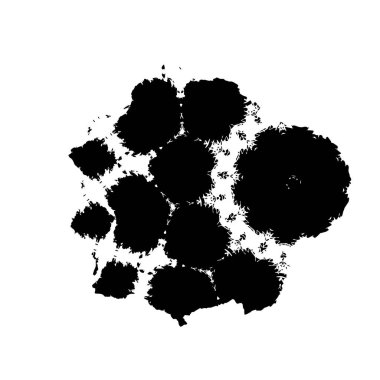  Soyut doku, siyah beyaz arkaplan. vektör illüstrasyonu   