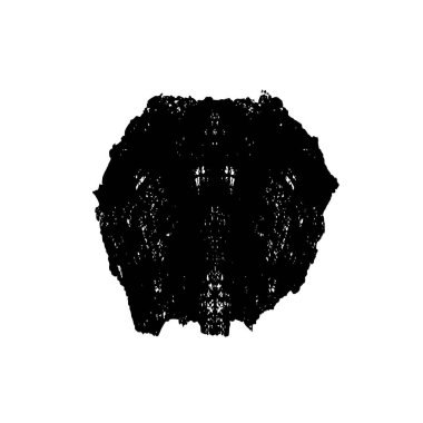 Beyaz arka planda soyut siyah nokta. vektör illüstrasyonu