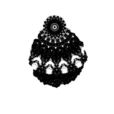  Soyut doku, siyah beyaz arkaplan. vektör illüstrasyonu   