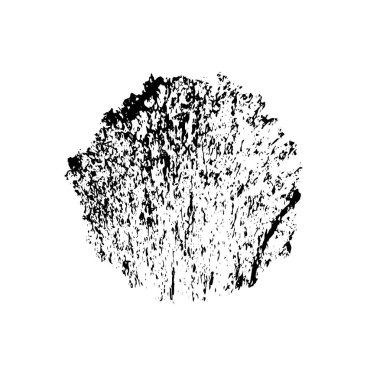 Beyaz arka planda soyut siyah nokta. vektör illüstrasyonu