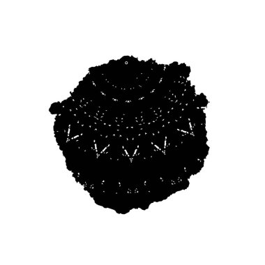  Soyut doku, siyah beyaz arkaplan. vektör illüstrasyonu   