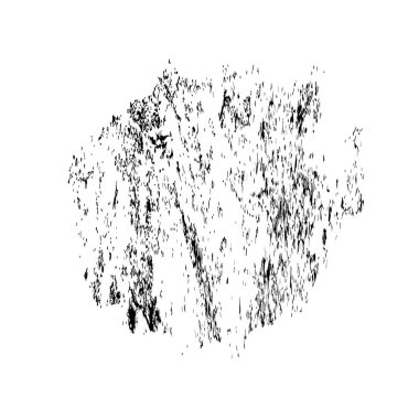 Beyaz arka planda soyut siyah nokta. vektör illüstrasyonu