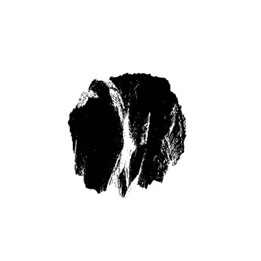 soyut fırça darbeleri, vektör illüstrasyonu