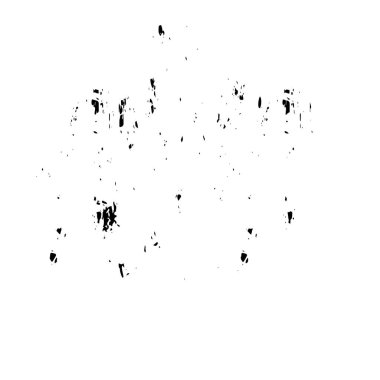 Grunge siyah fırça darbesi. el çizimi mürekkep