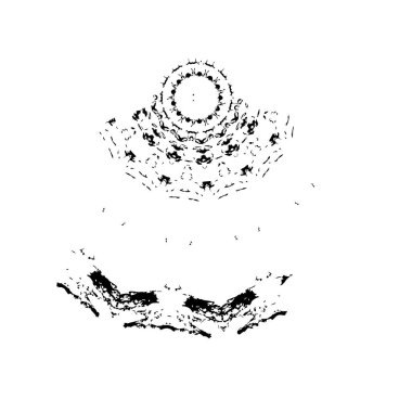 siyah ve beyaz grunge dokusu. vektör arkaplanı