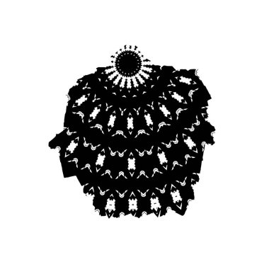 siyah ve beyaz grunge dokusu. vektör arkaplanı