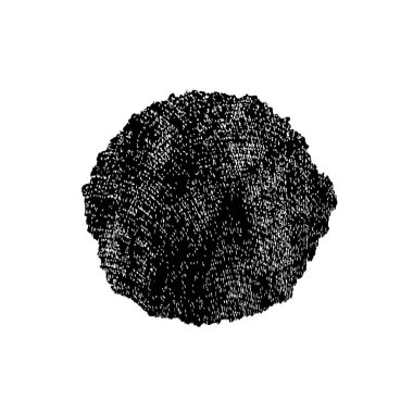 soyut siyah fırça darbesi ve dokusu