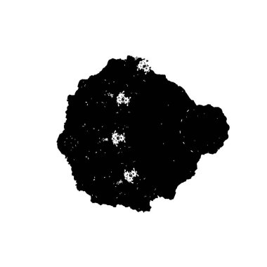 soyut siyah fırça darbesi ve dokusu