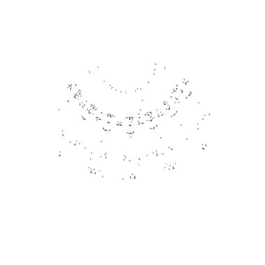 soyut siyah fırça darbesi ve dokusu