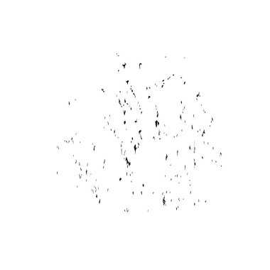 Beyaz arkaplanda soyut mürekkep lekesi, vektör illüstrasyonu