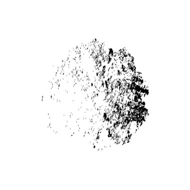 soyut siyah fırça darbesi ve dokusu