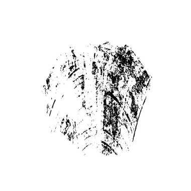 Beyaz arka planda soyut siyah nokta. vektör illüstrasyonu