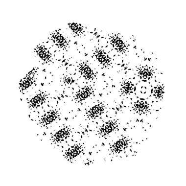  beyaz arkaplanda mürekkep fırçası darbesi çizildi.