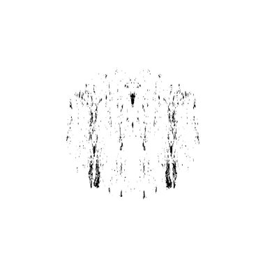 Beyaz arka planda soyut siyah nokta. vektör illüstrasyonu