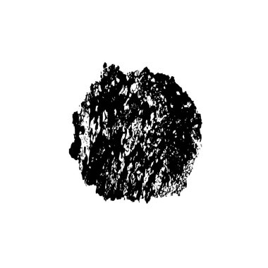 vektör siyah mürekkep çemberi vuruşu