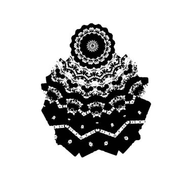 Ağ grunge siyah mürekkep şekli arkaplanı