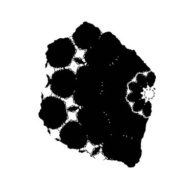 Ağ grunge siyah mürekkep şekli arkaplanı