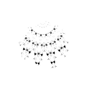 grunge siyah mürekkep şekli arkaplanı