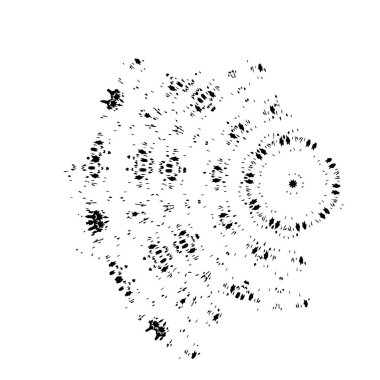 grunge siyah mürekkep şekli arkaplanı