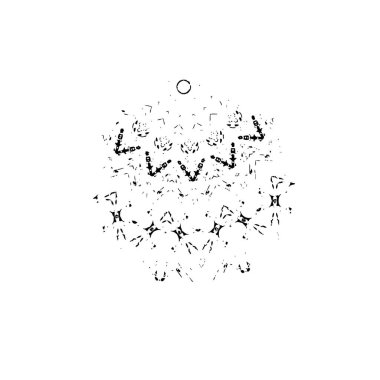 grunge siyah mürekkep şekli arkaplanı