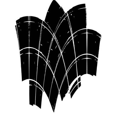 Grunge siyah beyaz vektör arka plan