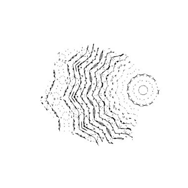 vektör noktalı soyut yarım ton noktalar