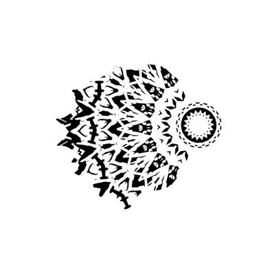 vektör el, soyut mürekkep fırçası darbesi ve dokusu çizildi.